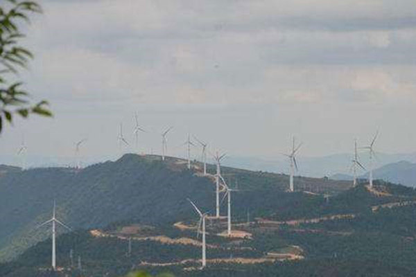 雲南石屏縣大冷風電場項目